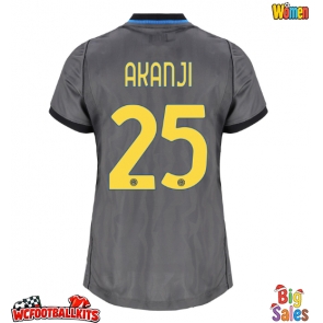 Inter Milan Manuel Akanji #25 Replica Third Stadium Shirt for Women 2026-27 Short Sleeve